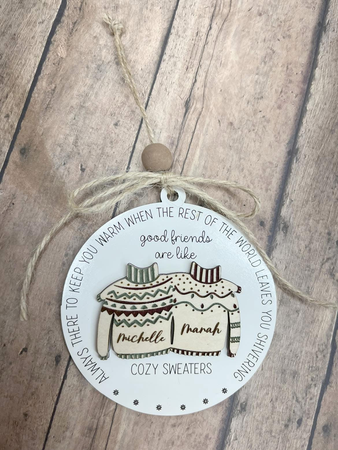 Cozy Sweater Ornament