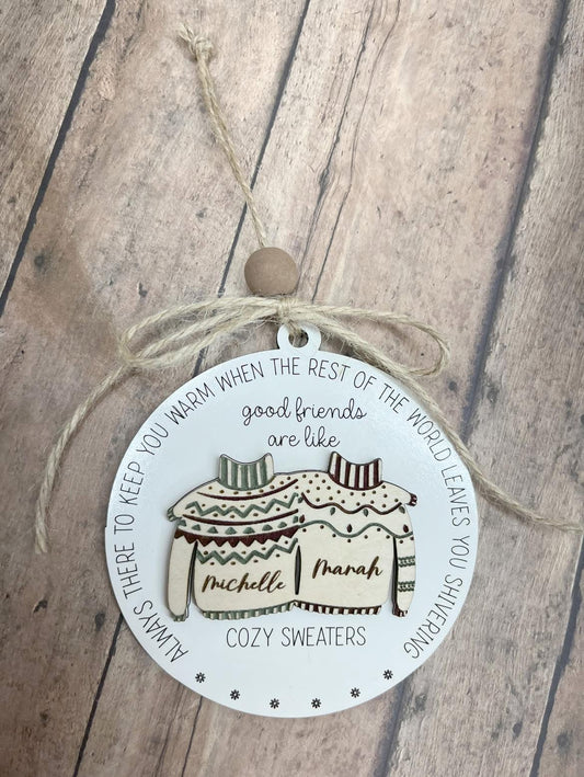 Cozy Sweater Ornament