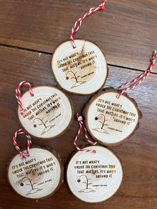 It’s not what matters ornament