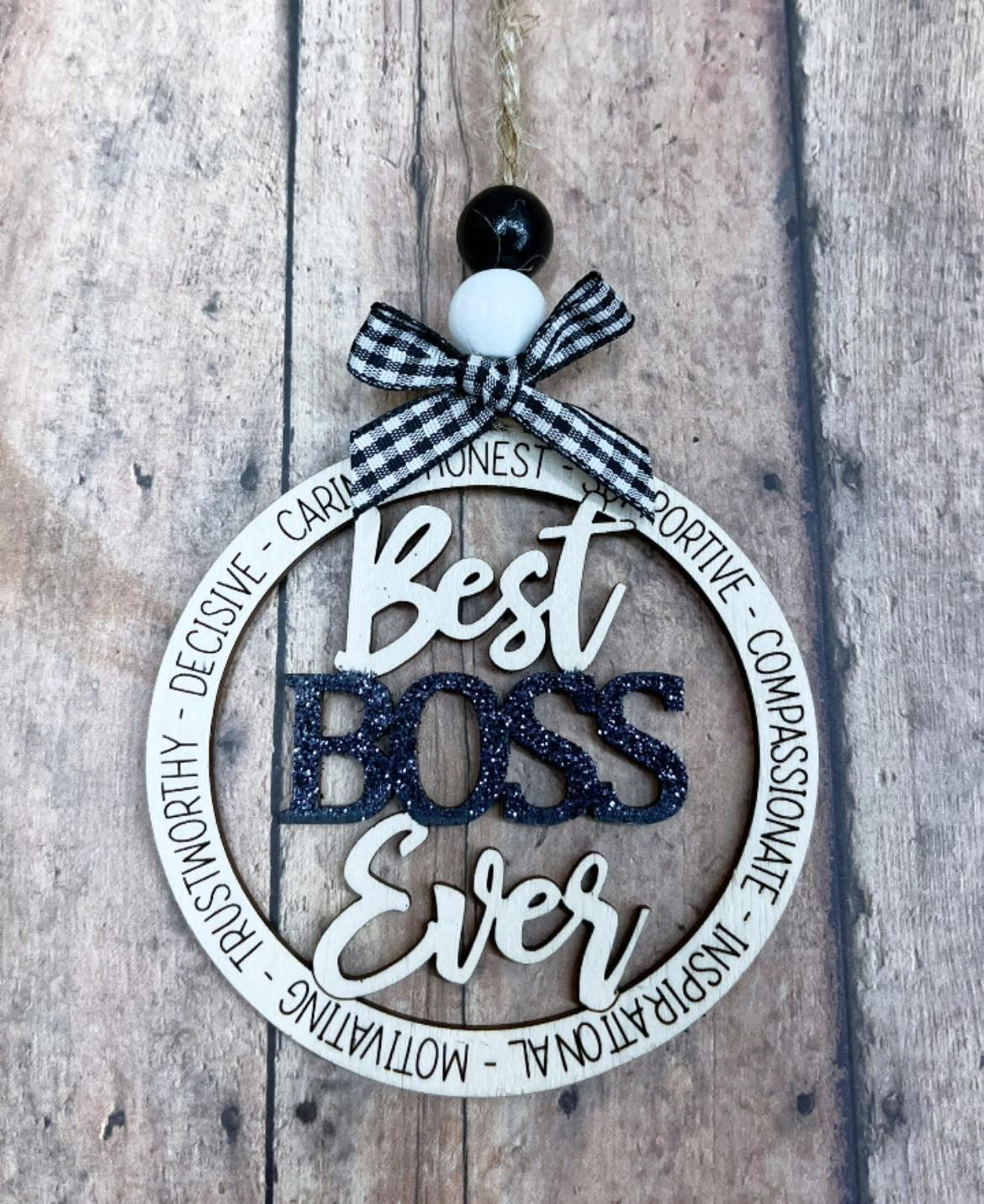Best Boss Ornament