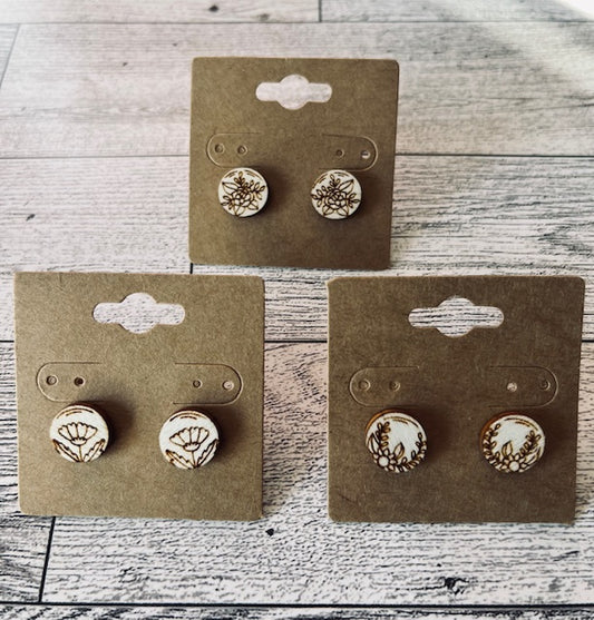 Floral Studs (set 1)