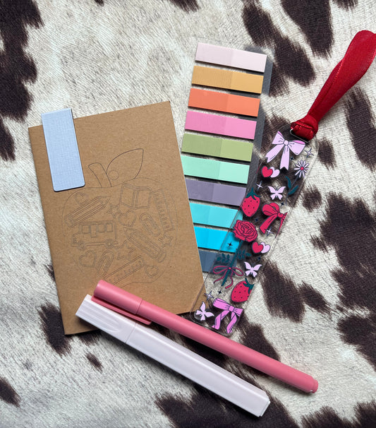 Strawberry Teacher Gift Set