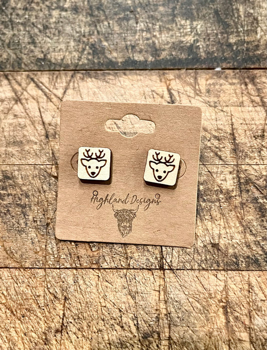 Reindeer Studs