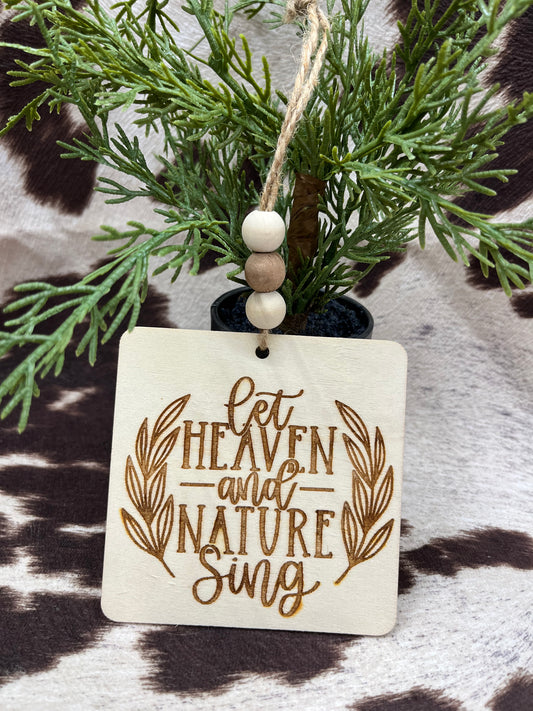 Square let heaven & nature sing