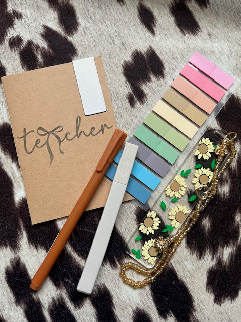 Sunflower Teacher Gift Set