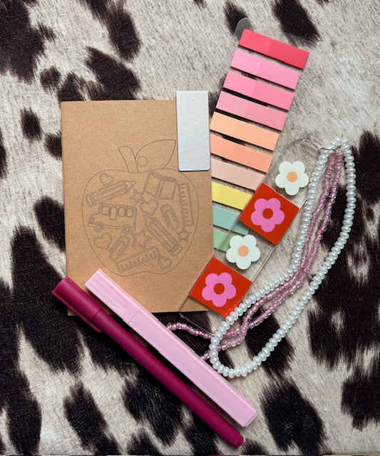 Red & White Daisy Teacher Gift