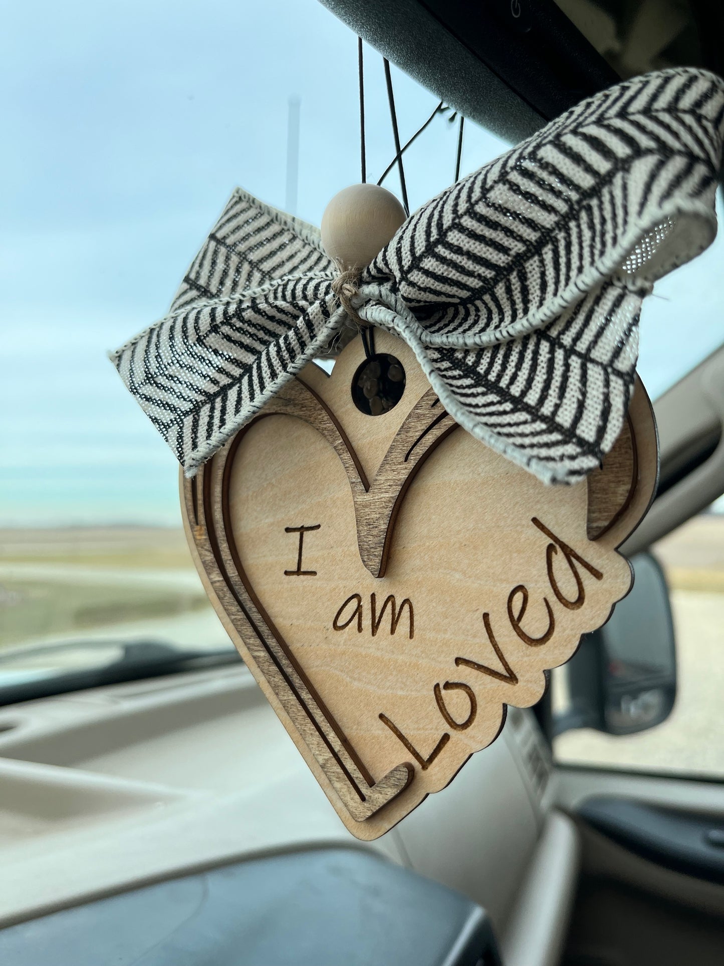 Affirmation Car Charm "I am"