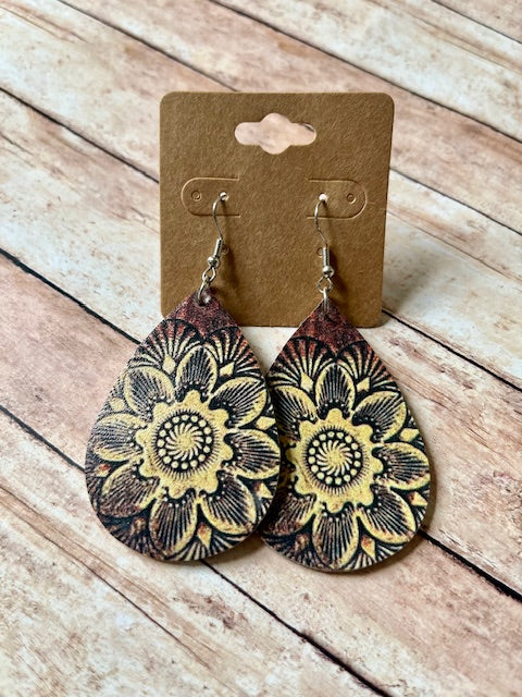 Sunflower Earrings