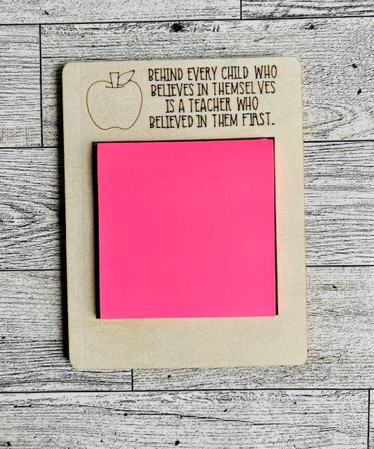 Behind Every Child Post-It Note Holder