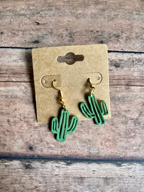 Cactus Earrings