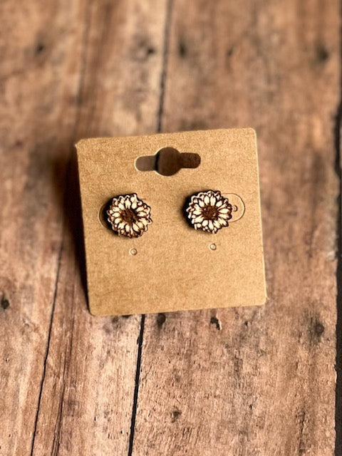 Sunflower Studs