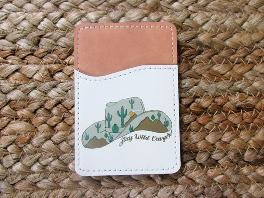 Western Leather Card Holder