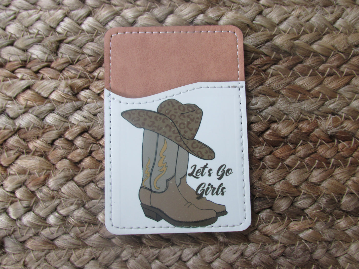 Western Leather Card Holder