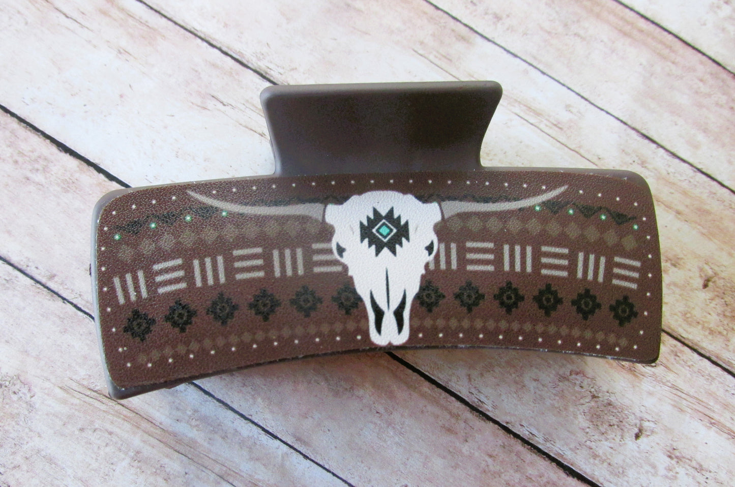 Aztec Longhorn Large Claw Clip