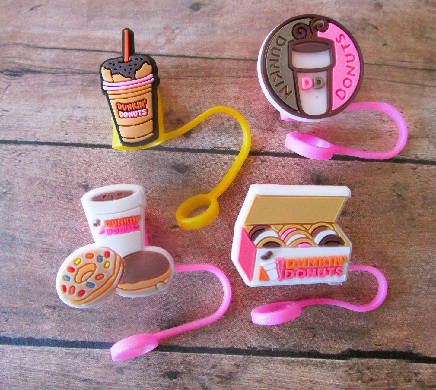 Coffee Straw Topper Set 1