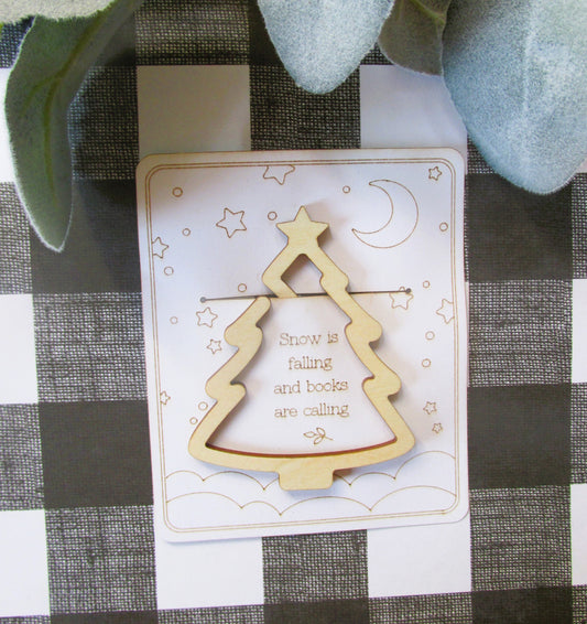 Christmas Tree Book Mark Clip