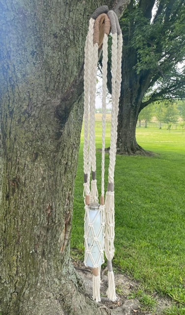 Macrame Water Bottle Hanger