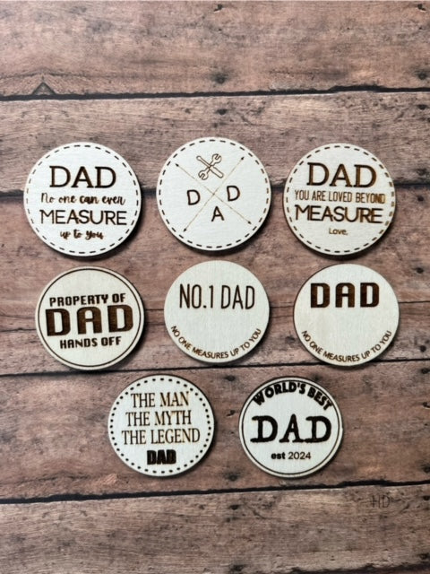 Father's Day Tape Measures