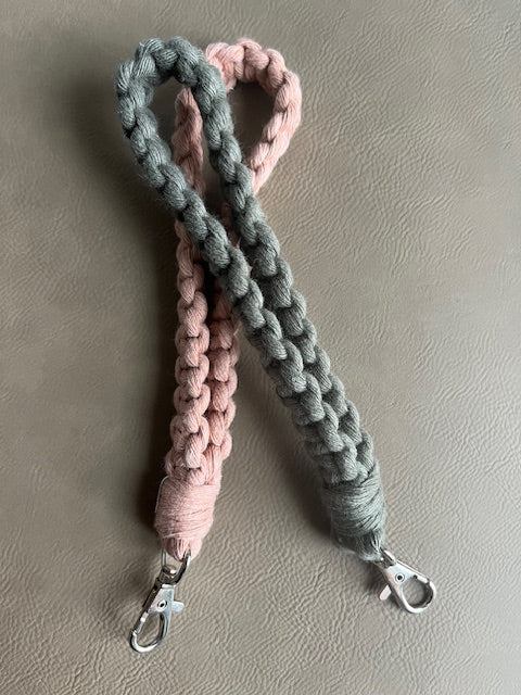 Macrame Wristlet