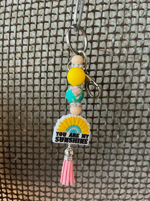 You are my sunshine Silicone Keychain