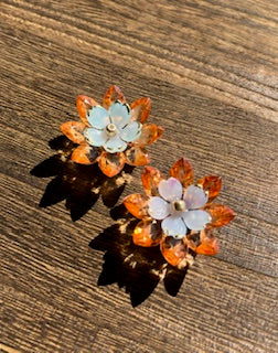 Lotus Flower Magnet Double Flower