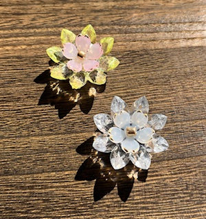 Lotus Flower Magnet Double Flower