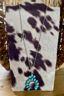 Shell Conch Turquoise Necklace