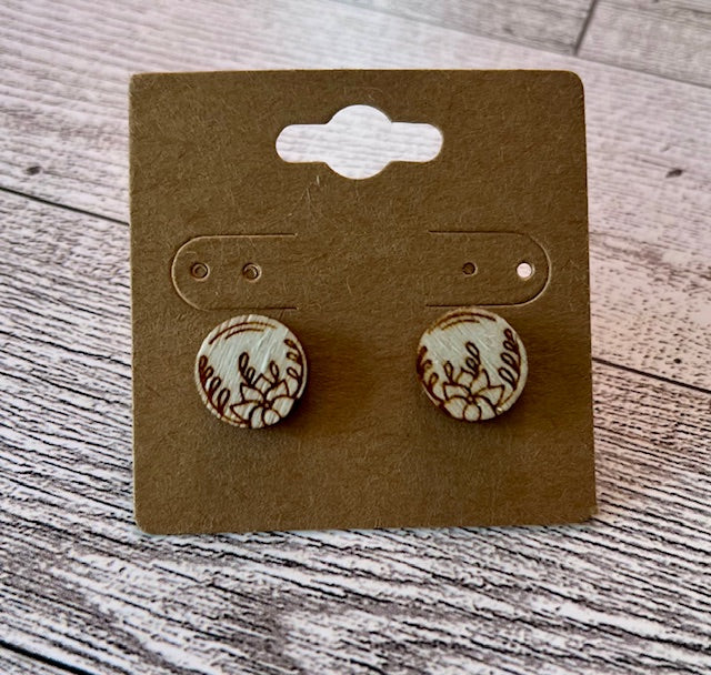 Floral Studs (set 4)