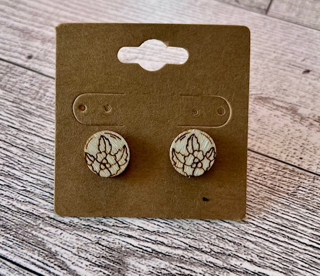 Floral Studs (set 4)