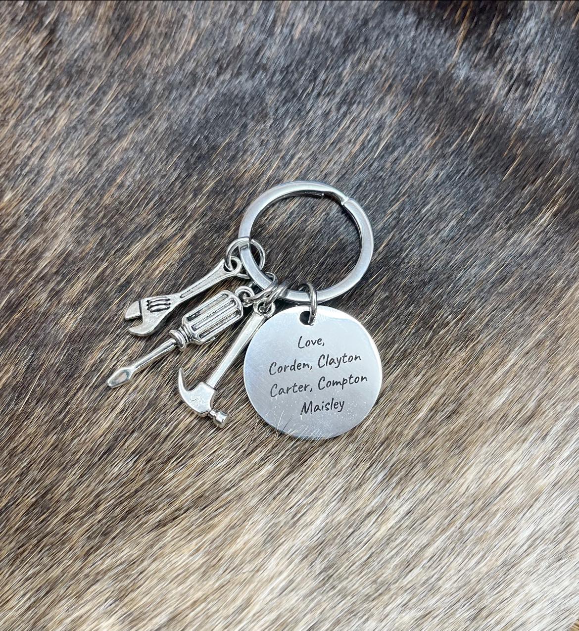 Tool Keychain (engraved)