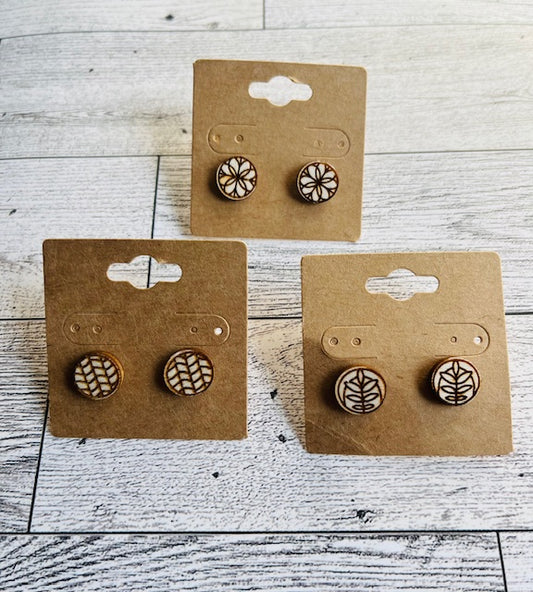 Boho Studs (set 3)