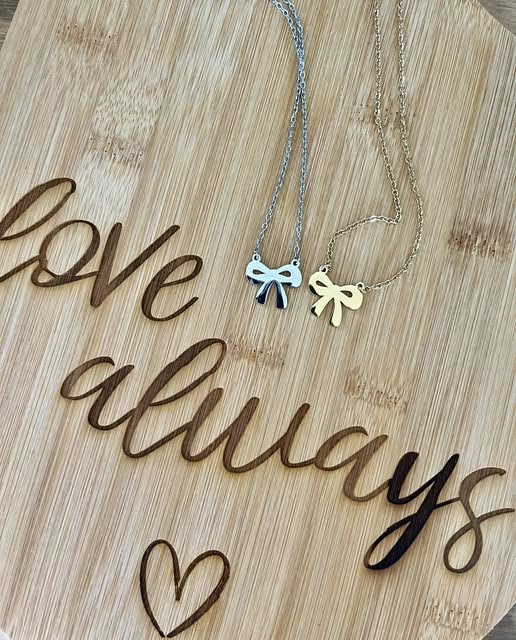 Bow Custom Necklace