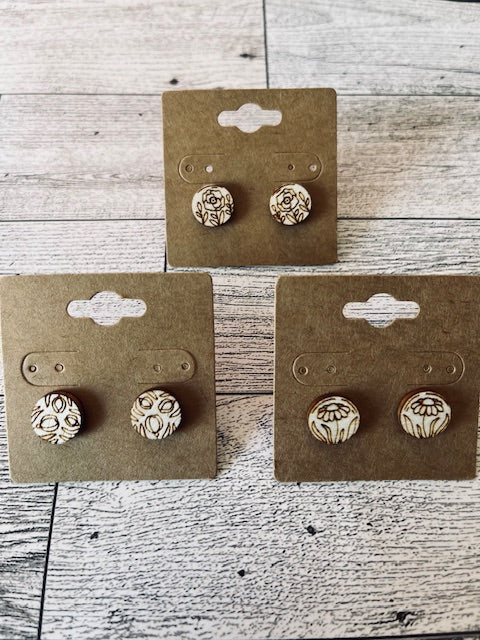 Floral Studs (set 2)