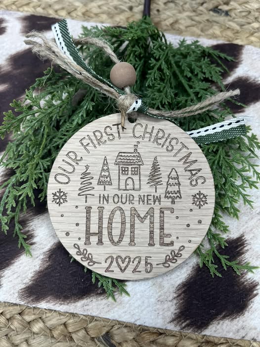 First Christmas Home Ornament