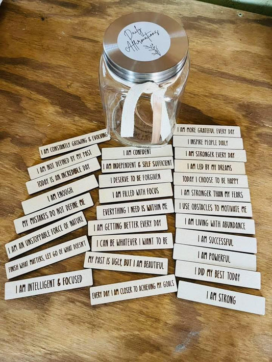 Daily Affirmation Jar