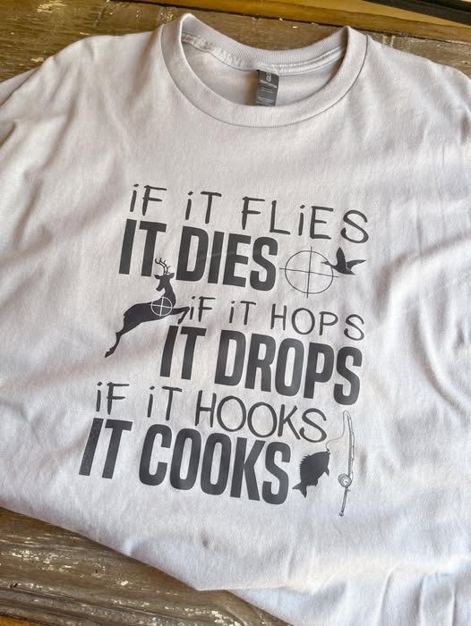 Mens "If it Flies" T-Shirt