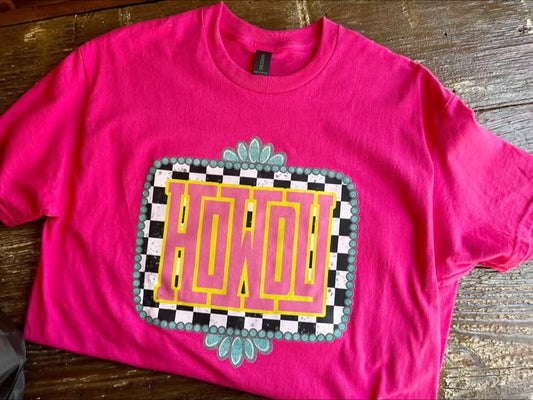 Pink Howdy T-Shirt