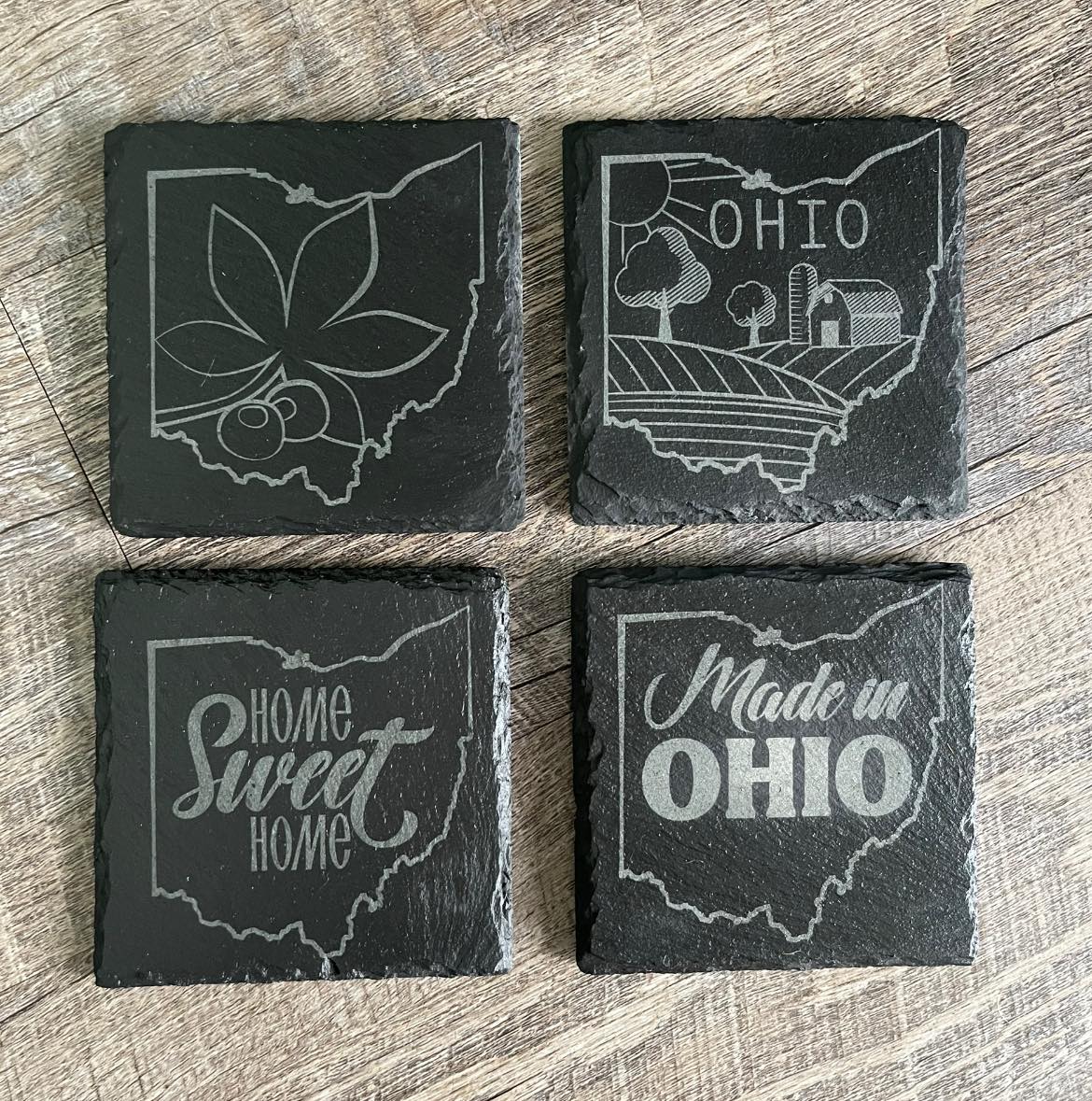 Ohio State Coasters