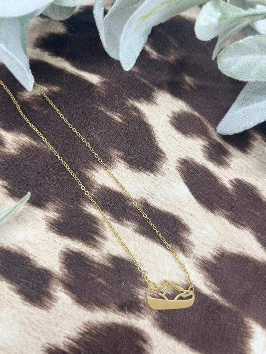 Customize Running Shoe Necklace