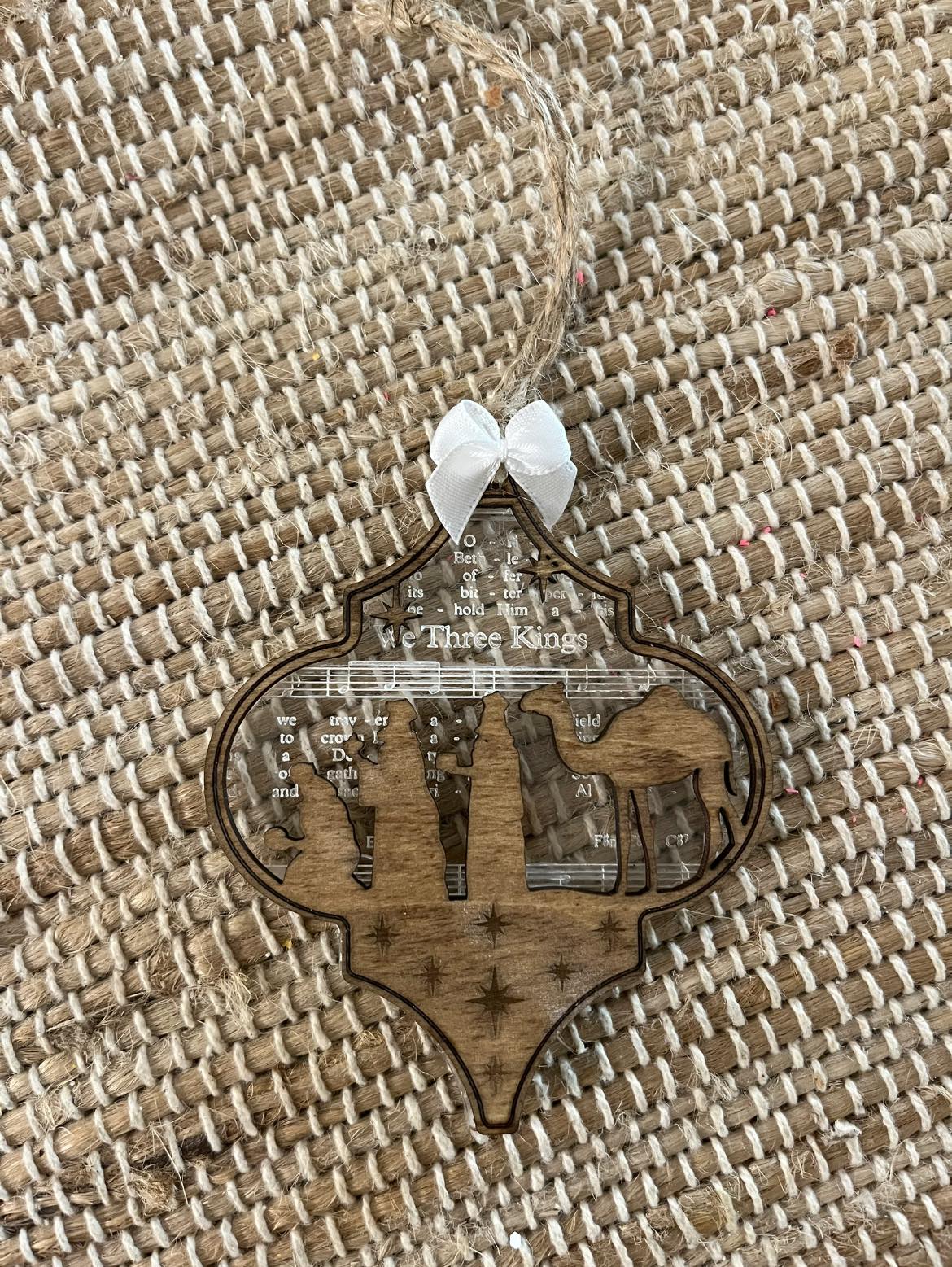We Three Kings Christmas Ornament