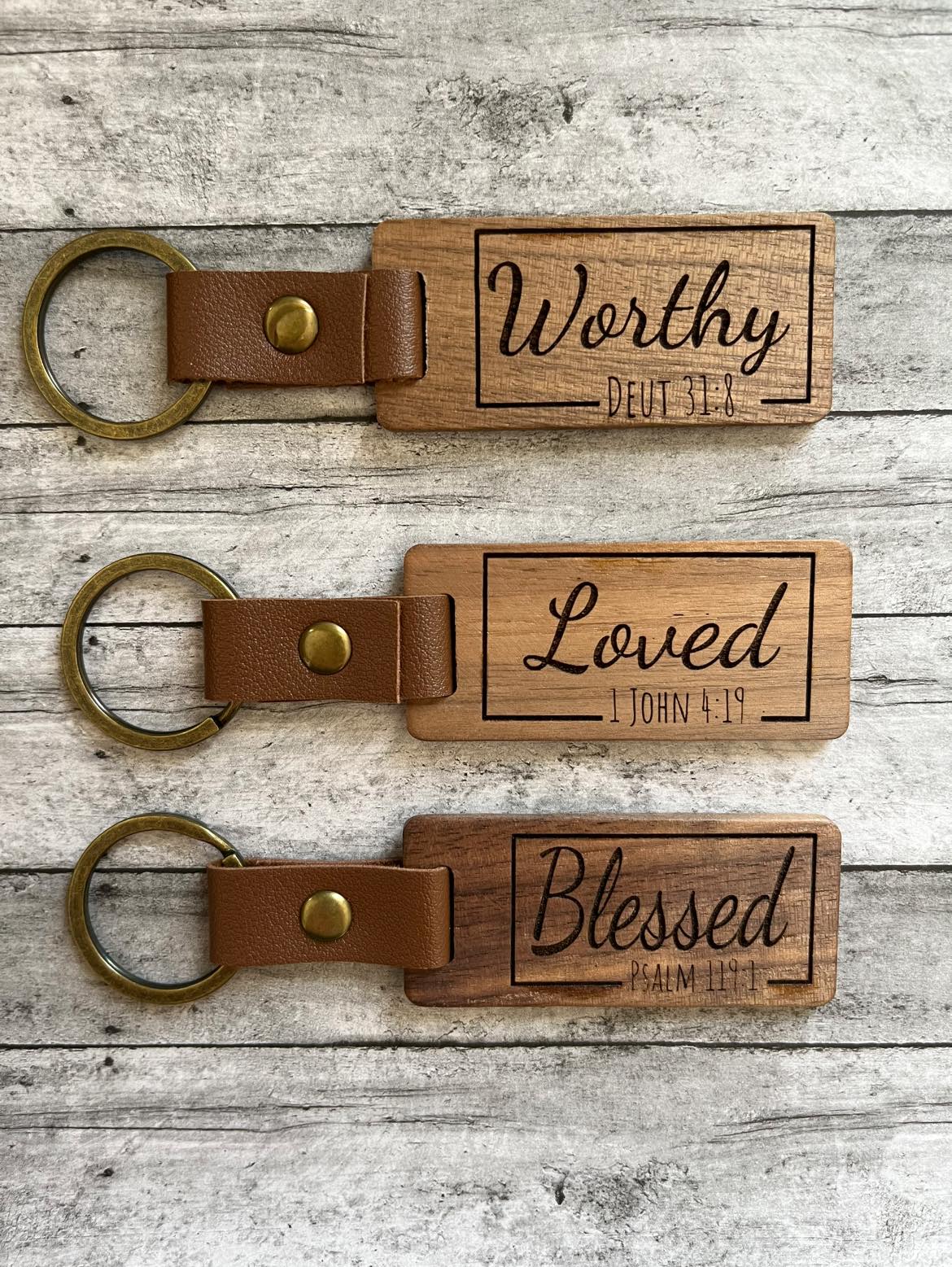 Inspirational Key Fobs